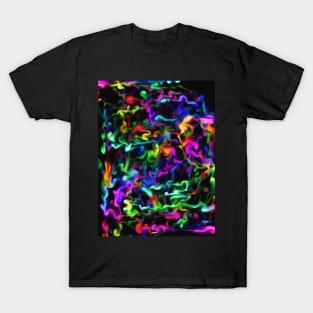 Psychedelic Acid Rainbow Swirls T-Shirt